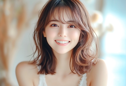 チャットレディのお仕事をする女性